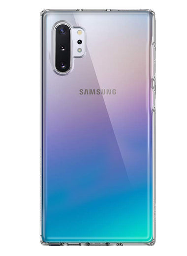 Samsung Galaxy Note 10 Clear Shockproof Heavy Duty Double Layer Dual Hybrid Protective Phone Case Cover