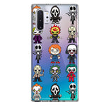 Samsung Galaxy Note 10 Plus Cute Classic Halloween Spooky Cartoon Characters Hybrid Protective Phone Case Cover