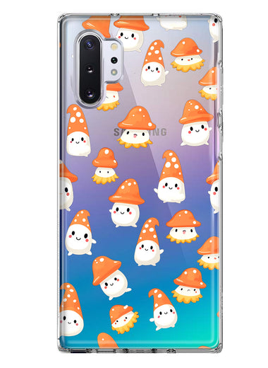 Samsung Galaxy Note 10 Cute Cartoon Mushroom Ghost Characters Hybrid Protective Phone Case Cover