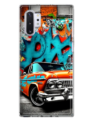 Samsung Galaxy Note 10 Lowrider Painting Graffiti Art Hybrid Protective Phone Case Cover