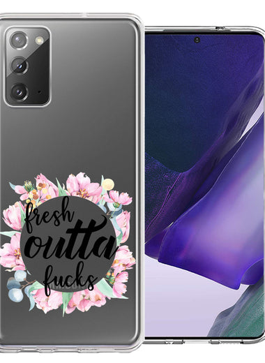 Samsung Galaxy Note 20 Fresh Outta Fs Design Double Layer Phone Case Cover