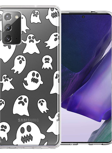Samsung Galaxy Note 20 Halloween Spooky Ghost Design Double Layer Phone Case Cover