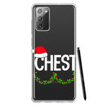 Samsung Galaxy Note 20 Christmas Funny Ornaments Couples Chest Nuts Hybrid Protective Phone Case Cover
