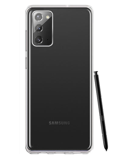 Samsung Galaxy Note 20 Clear Shockproof Heavy Duty Double Layer Dual Hybrid Protective Phone Case Cover