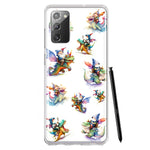 Samsung Galaxy Note 20 Cute Fairy Cartoon Gnomes Dragons Monsters Hybrid Protective Phone Case Cover