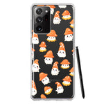 Samsung Galaxy Note 20 Ultra Cute Cartoon Mushroom Ghost Characters Hybrid Protective Phone Case Cover