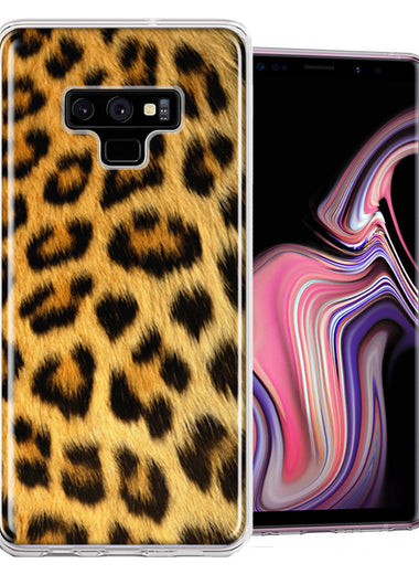 Samsung Galaxy Note 9 Classic Leopard Design Double Layer Phone Case Cover