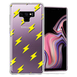 Samsung Galaxy Note 9 Electric Lightning Bolts Design Double Layer Phone Case Cover