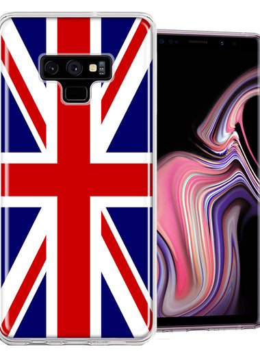 Samsung Galaxy Note 9 UK England British Flag Design Double Layer Phone Case Cover