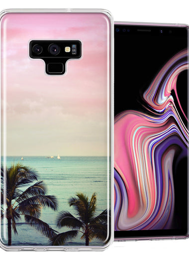 Samsung Galaxy Note 9 Vacation Dreaming Design Double Layer Phone Case Cover