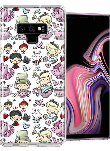 Samsung Galaxy Note 9 Wonderland Design Double Layer Phone Case Cover