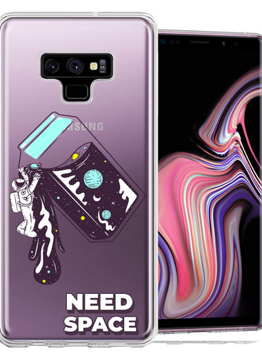 Samsung Galaxy Note 9 Need Space Astronaut Stars Design Double Layer Phone Case Cover