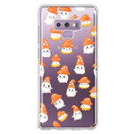 Samsung Galaxy Note 9 Cute Cartoon Mushroom Ghost Characters Hybrid Protective Phone Case Cover