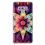 Samsung Galaxy Note 9 Mandala Geometry Abstract Star Pattern Hybrid Protective Phone Case Cover