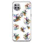 Motorola Moto One 5G Cute Fairy Cartoon Gnomes Dragons Monsters Hybrid Protective Phone Case Cover