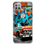 Motorola Moto One 5G Lowrider Painting Graffiti Art Hybrid Protective Phone Case Cover
