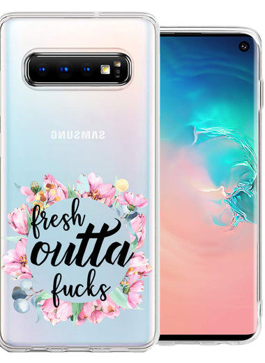 Samsung Galaxy S10 Plus Fresh Outta Fs Design Double Layer Phone Case Cover