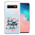 Samsung Galaxy S10 Plus Fresh Outta Fs Design Double Layer Phone Case Cover