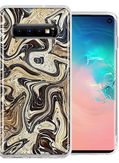 Samsung Galaxy S10 Snake Abstract Design Double Layer Phone Case Cover