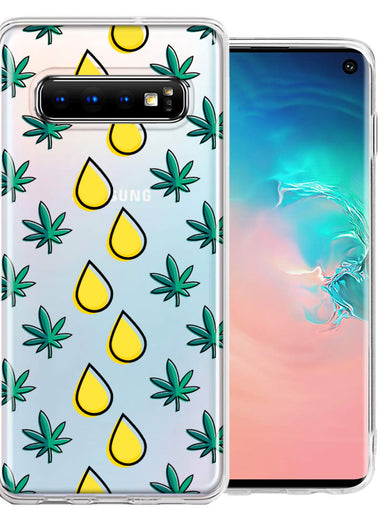 Samsung Galaxy S10 Medicinal Drip Design Double Layer Phone Case Cover