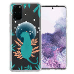 Samsung Galaxy S20 Moon Green Jaguar Design Double Layer Phone Case Cover