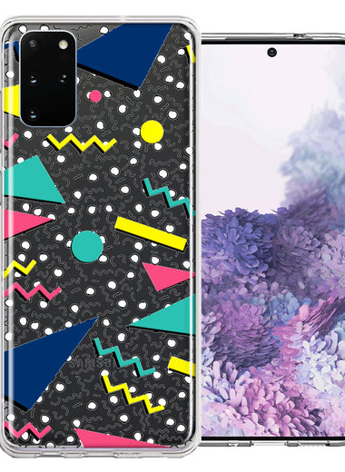 Samsung Galaxy S20 90's Swag Shapes Design Double Layer Phone Case Cover
