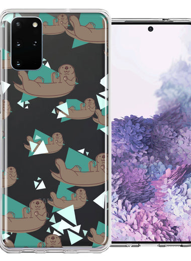 Samsung Galaxy S20 Cute Otter Design Double Layer Phone Case Cover