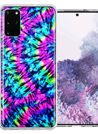 Samsung Galaxy S20 Hippie Tie Dye Design Double Layer Phone Case Cover