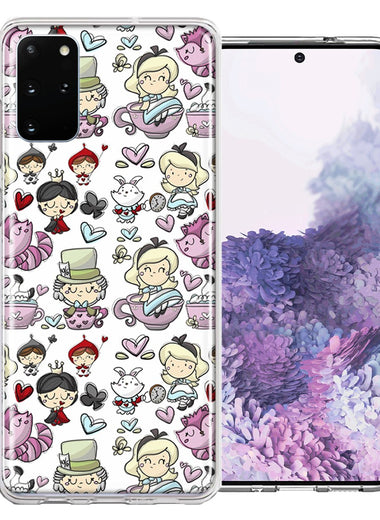 Samsung Galaxy S20 Plus Wonderland Design Double Layer Phone Case Cover