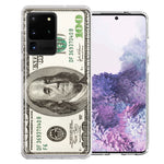 Samsung Galaxy S20 Ultra Benjamin $100 Bill Design Double Layer Phone Case Cover