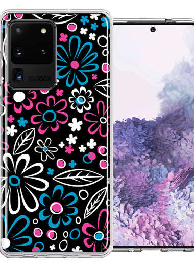 Samsung Galaxy S20 Ultra Cute Daisies Design Double Layer Phone Case Cover