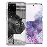Samsung Galaxy S20 Ultra French Bulldog Design Double Layer Phone Case Cover