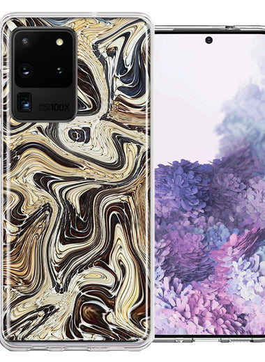 Samsung Galaxy S20 Ultra Snake Abstract Design Double Layer Phone Case Cover