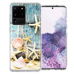 Samsung Galaxy S20 Ultra Starfish Net Design Double Layer Phone Case Cover