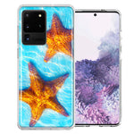 Samsung Galaxy S20 Ultra Ocean Starfish Design Double Layer Phone Case Cover