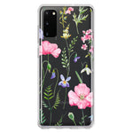 Samsung Galaxy S20 Spring Pastel Wild Flowers Summer Classy Elegant Beautiful Hybrid Protective Phone Case Cover