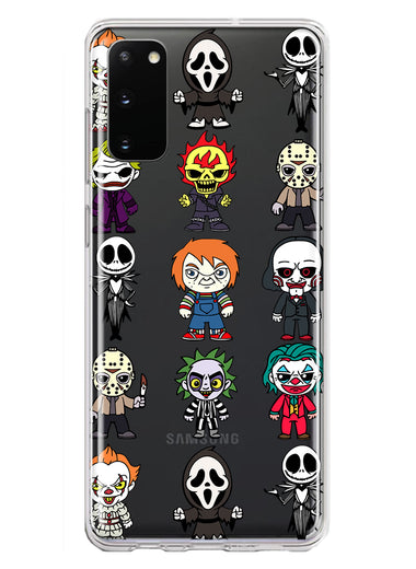 Samsung Galaxy S20 Cute Classic Halloween Spooky Cartoon Characters Hybrid Protective Phone Case Cover