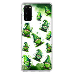 Samsung Galaxy S20 Gnomes Shamrock Lucky Green Clover St. Patrick Hybrid Protective Phone Case Cover