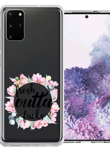 Samsung Galaxy S20 Ultra Fresh Outta Fs Design Double Layer Phone Case Cover
