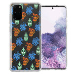 Samsung Galaxy S20 Plus Snakes Skulls Roses Design Double Layer Phone Case Cover