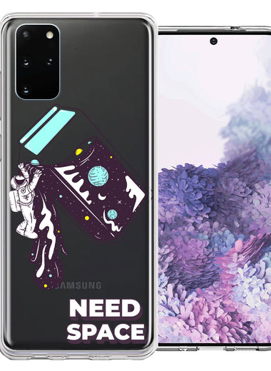 Samsung Galaxy S20 Plus Need Space Astronaut Stars Design Double Layer Phone Case Cover