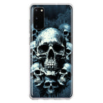Samsung Galaxy S20 Graveyard Death Dream Skulls Double Layer Phone Case Cover