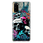 Samsung Galaxy S20 Skulls Graffiti Painting Art Hybrid Protective Phone Case Cover