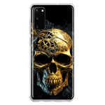 Samsung Galaxy S20 Steampunk Skull Science Fiction Machinery Double Layer Phone Case Cover
