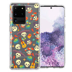 Samsung Galaxy S20 Ultra Day of the Dead Design Double Layer Phone Case Cover
