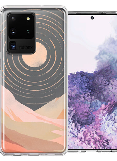 Samsung Galaxy S20 Ultra Desert Mountains Design Double Layer Phone Case Cover