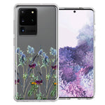 Samsung Galaxy S20 Ultra Country Dried Flowers Design Double Layer Phone Case Cover
