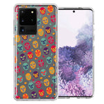 Samsung Galaxy S20 Ultra Lucha Libre Masks Design Double Layer Phone Case Cover