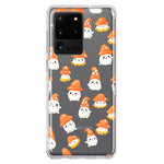 Samsung Galaxy S20 Ultra Cute Cartoon Mushroom Ghost Characters Hybrid Protective Phone Case Cover