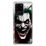 Samsung Galaxy S20 Ultra Laughing Joker Painting Graffiti Hybrid Protective Phone Case Cover